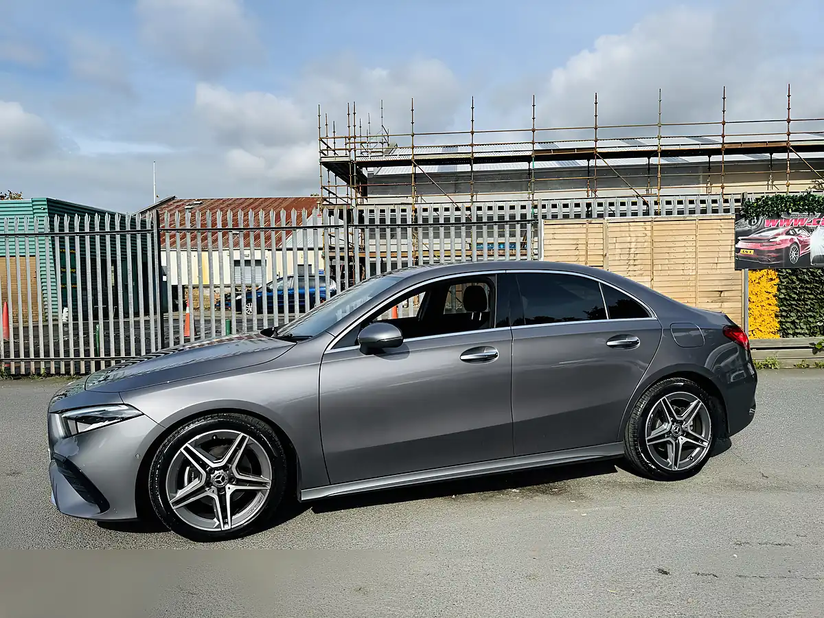 Used 2024 Mercedes-Benz a Class AMG Line Grey - Interior and Exterior details 6