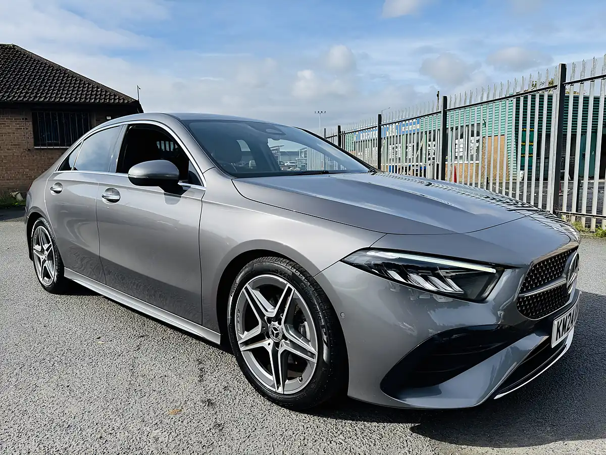 Used 2024 Mercedes-Benz a Class AMG Line Grey - Interior and Exterior details 8