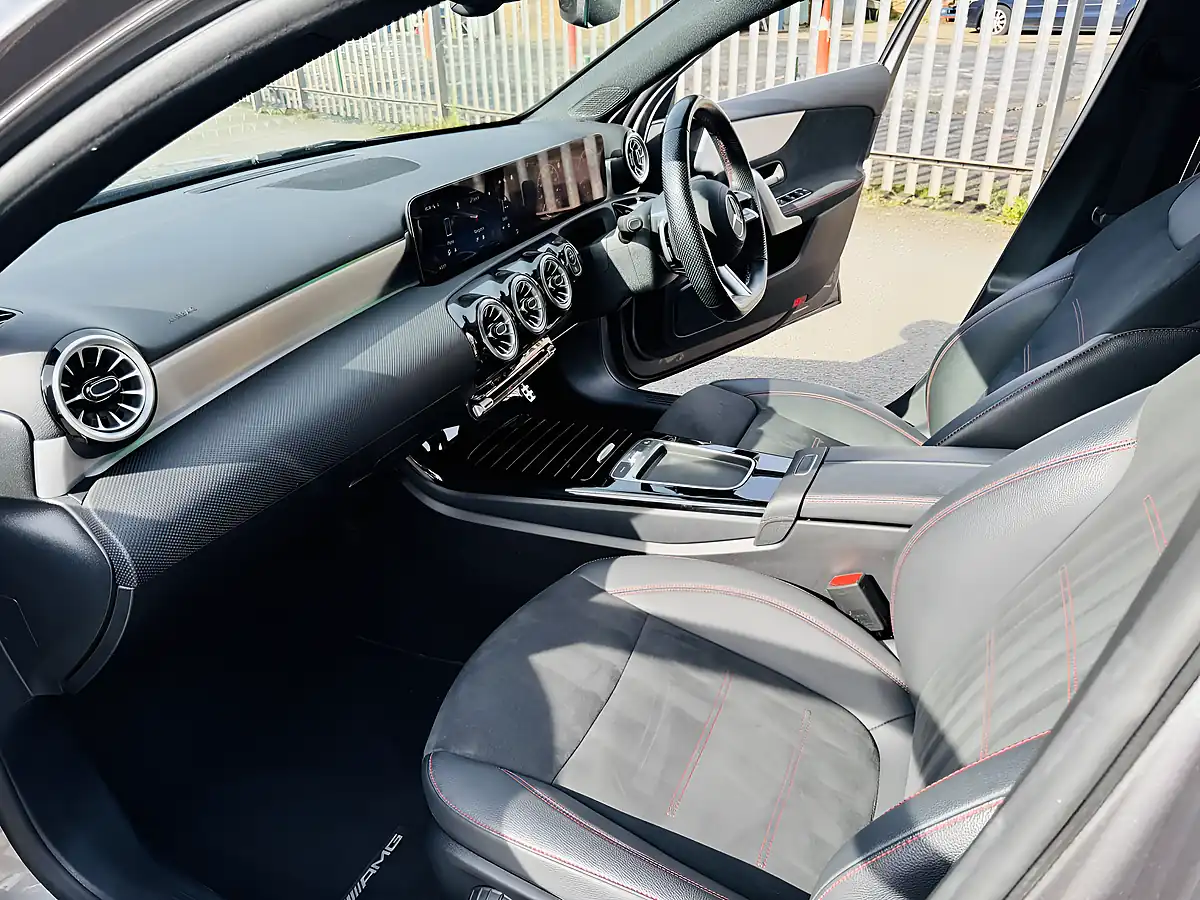 Used 2024 Mercedes-Benz a Class AMG Line Grey - Interior and Exterior details 9