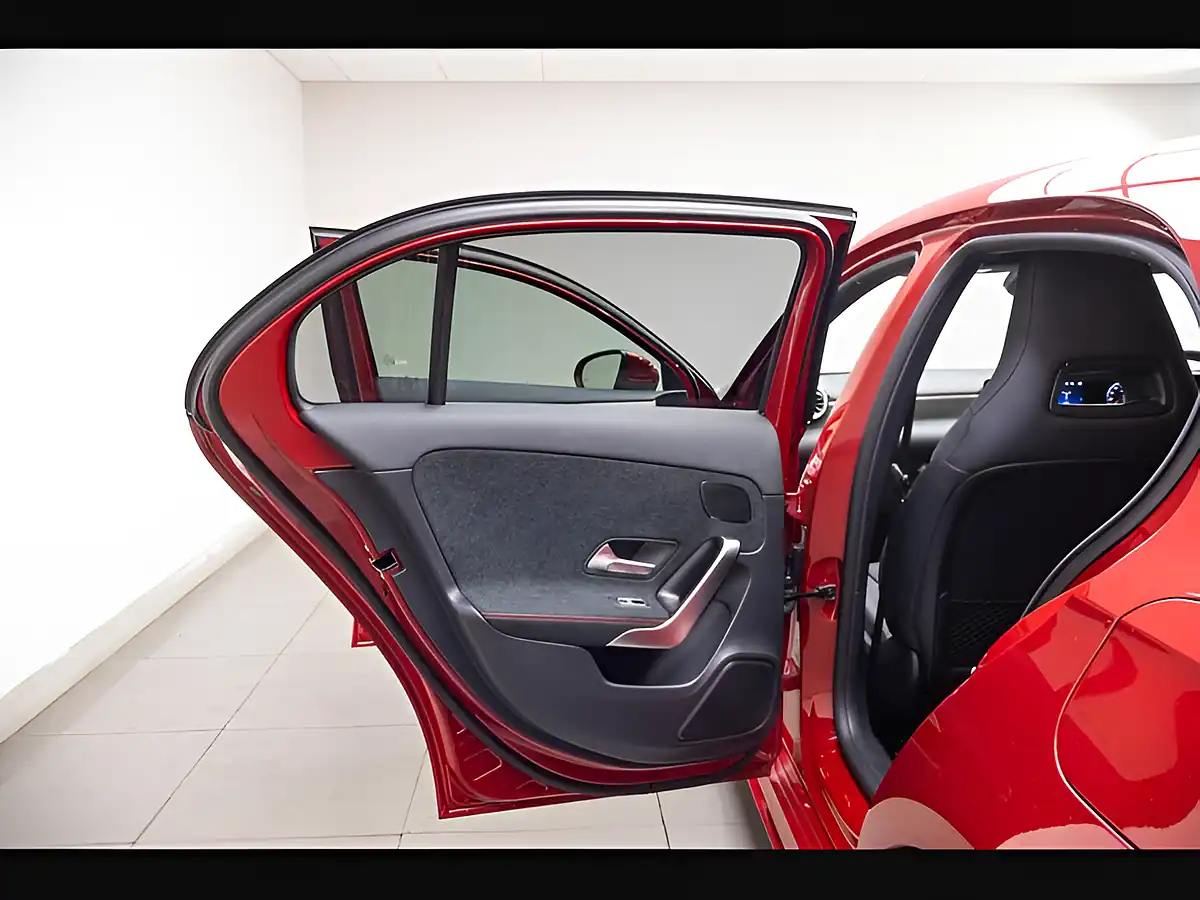 Used 2024 Mercedes-Benz a Class AMG Line (premium Plus) Red - Interior and Exterior details 17