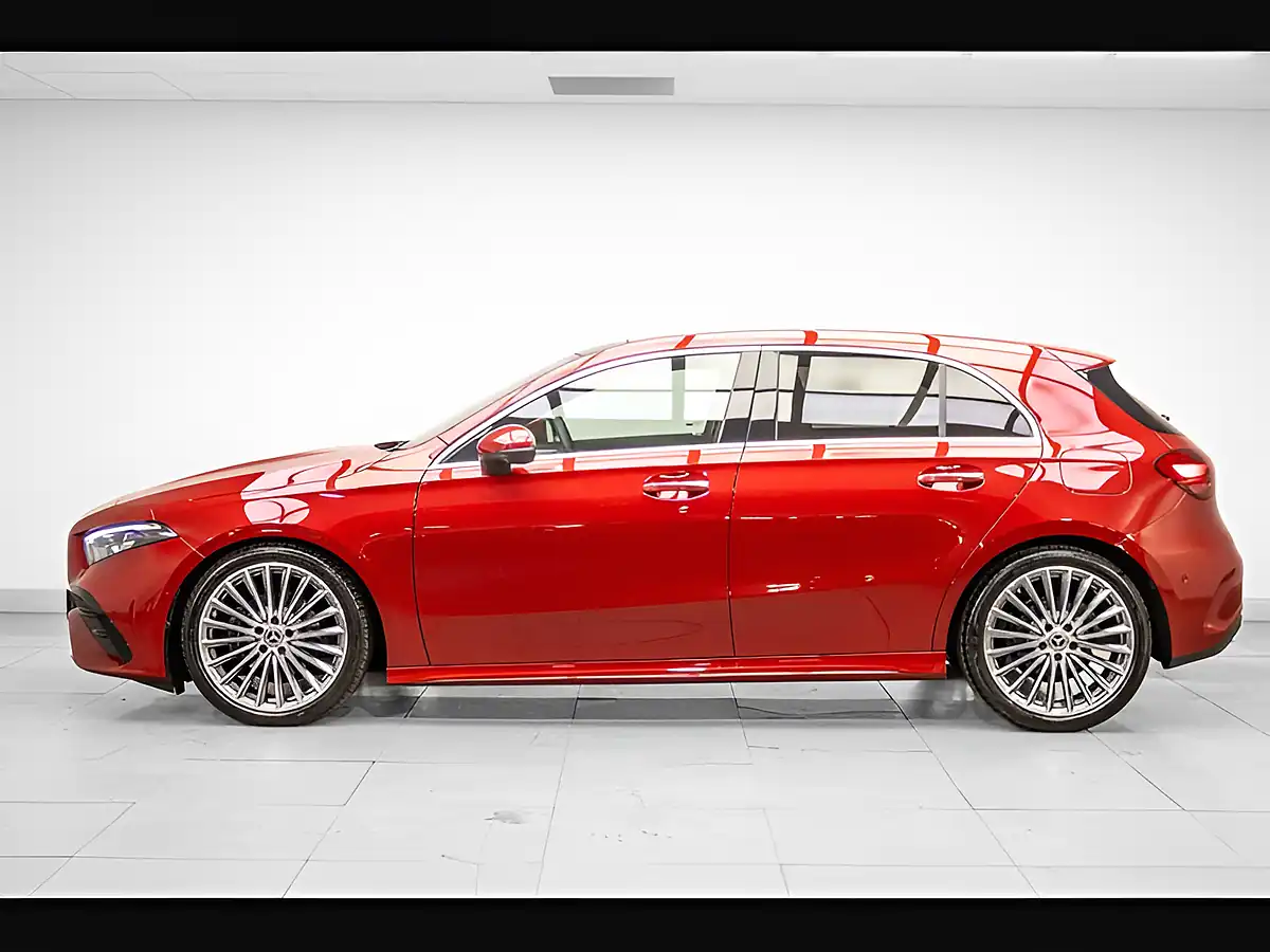 Used 2024 Mercedes-Benz a Class AMG Line (premium Plus) Red - Interior and Exterior details 2