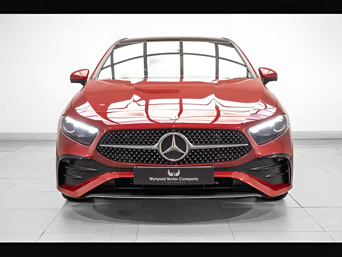 Used 2024 Mercedes-Benz a Class AMG Line (premium Plus) Red - Interior and Exterior details 4