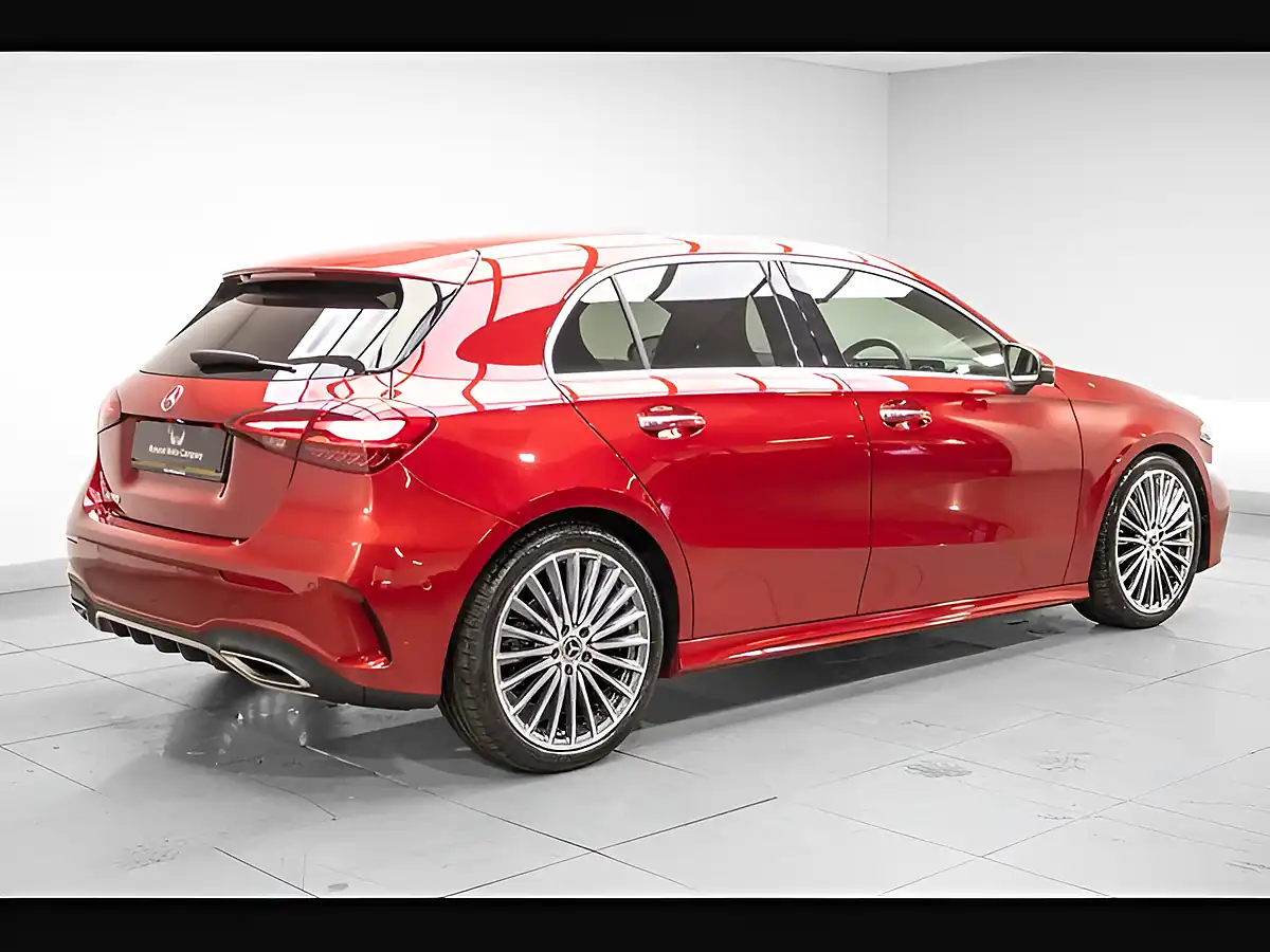 Used 2024 Mercedes-Benz a Class AMG Line (premium Plus) Red - Interior and Exterior details 5