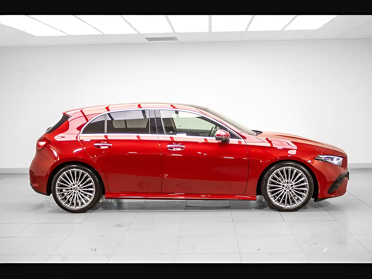 Used 2024 Mercedes-Benz a Class AMG Line (premium Plus) Red - Interior and Exterior details 6