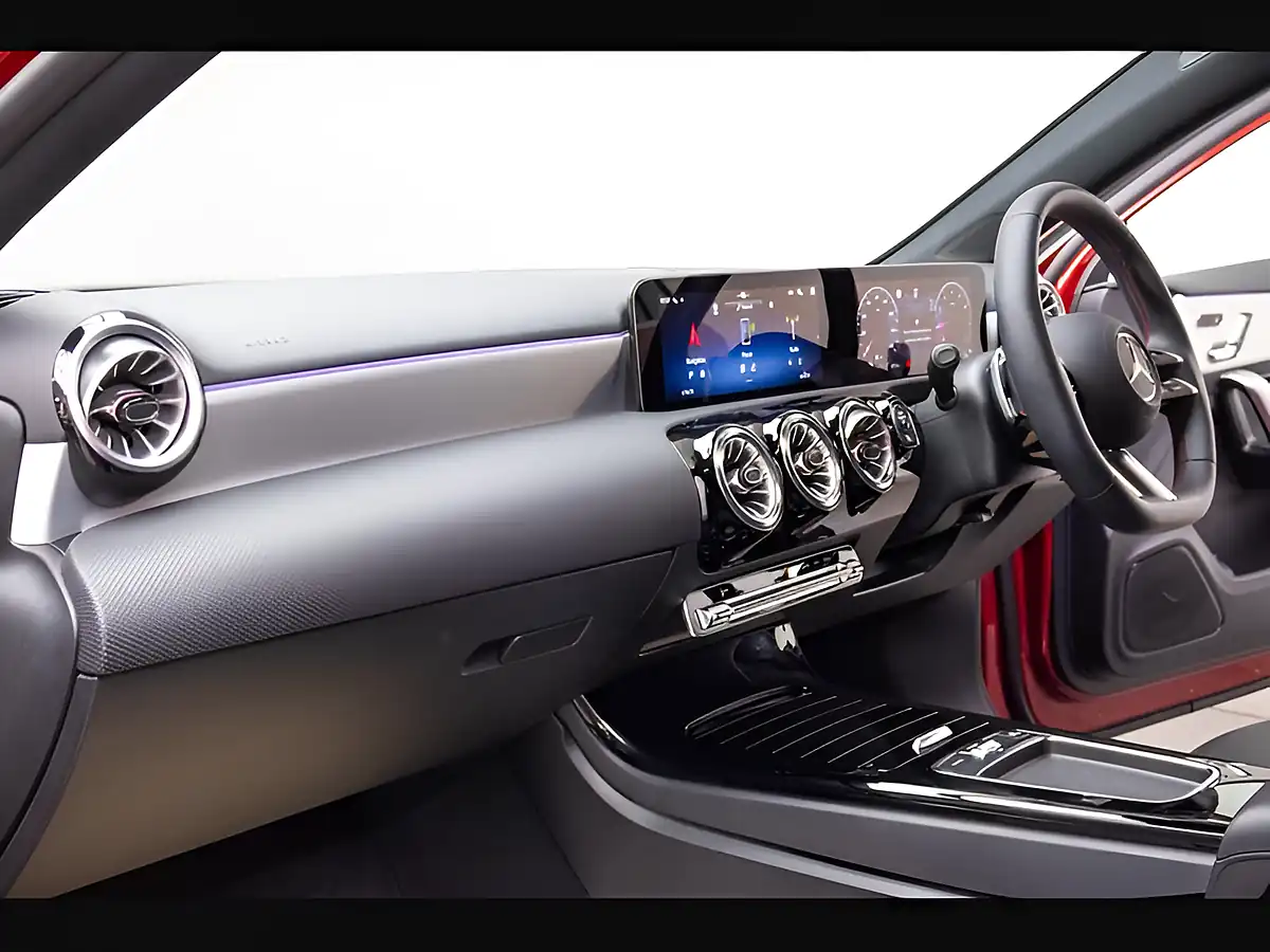 Used 2024 Mercedes-Benz a Class AMG Line (premium Plus) Red - Interior and Exterior details 9