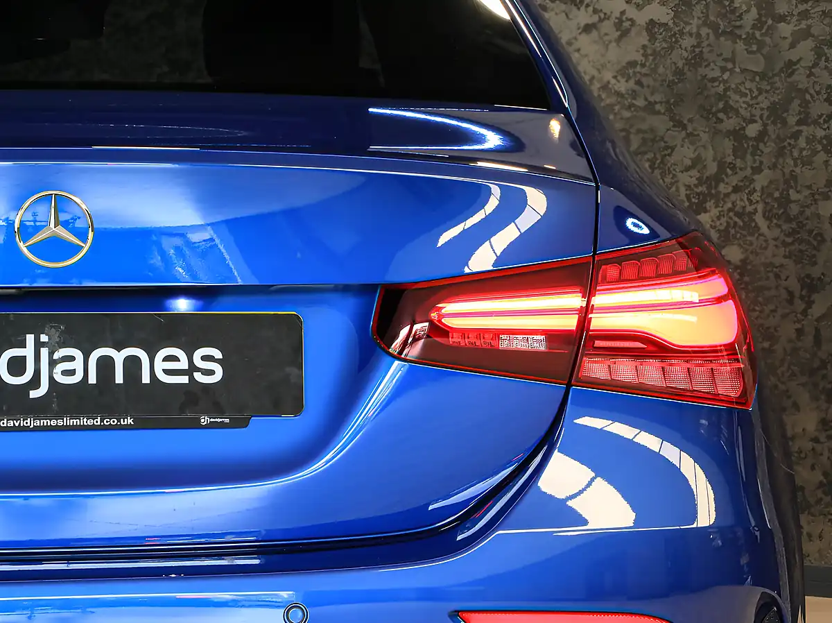 Used 2024 Mercedes-Benz a Class AMG Line Spectral Blue - Interior and Exterior details 11