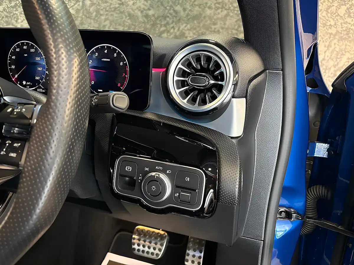 Used 2024 Mercedes-Benz a Class AMG Line Spectral Blue - Interior and Exterior details 16