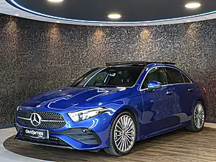 Used 2024 Mercedes-Benz a Class AMG Line Spectral Blue - Interior and Exterior details 4