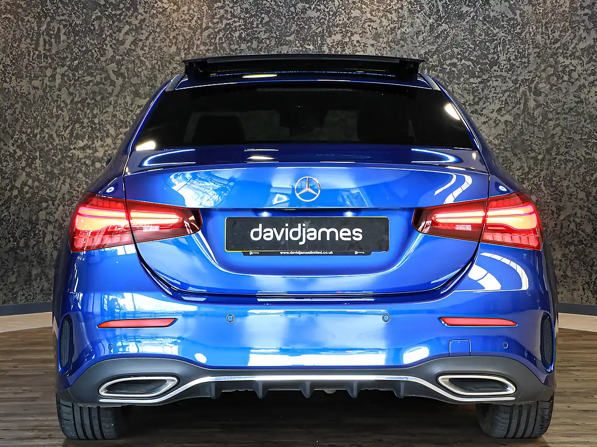 Used 2024 Mercedes-Benz a Class AMG Line Spectral Blue - Interior and Exterior details 7