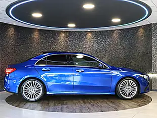 Used 2024 Mercedes-Benz a Class AMG Line Spectral Blue - Interior and Exterior details 9