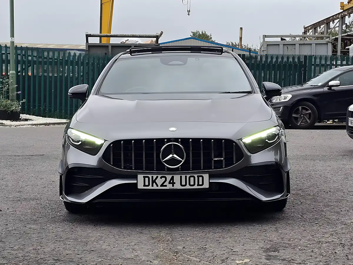 Used 2024 Mercedes-Benz a Class AMG (premium Plus) Grey - Interior and Exterior details 10