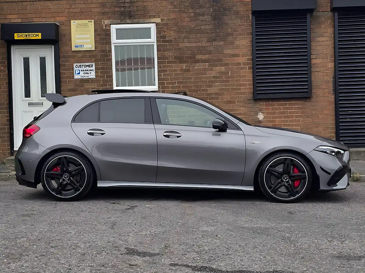 Used 2024 Mercedes-Benz a Class AMG (premium Plus) Grey - Interior and Exterior details 2