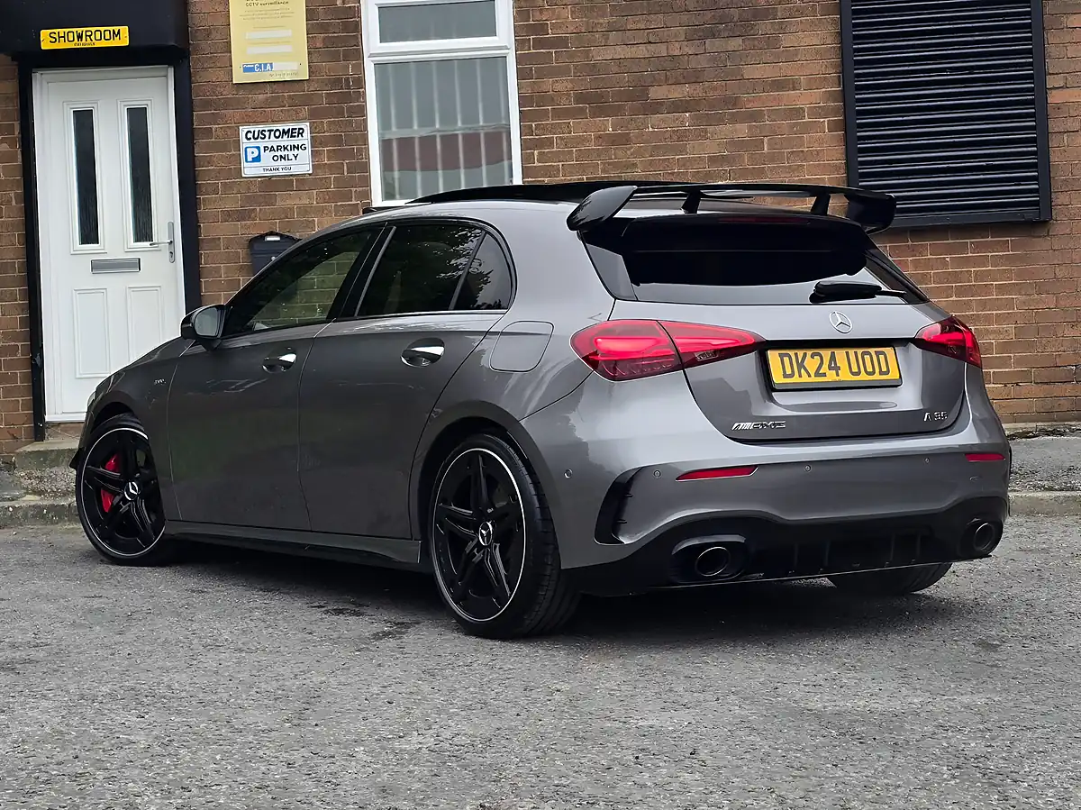 Used 2024 Mercedes-Benz a Class AMG (premium Plus) Grey - Interior and Exterior details 3