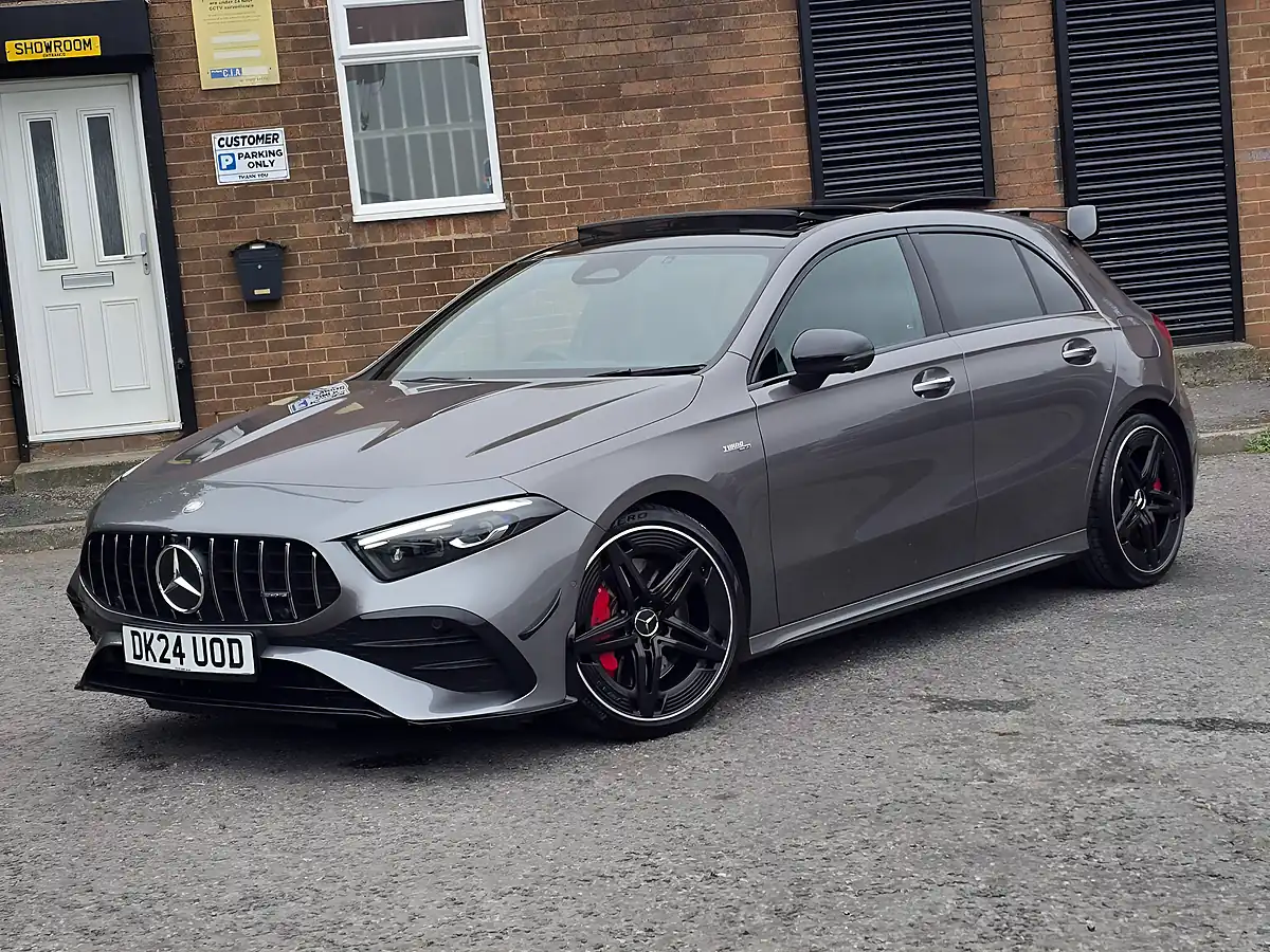 Used 2024 Mercedes-Benz a Class AMG (premium Plus) Grey - Interior and Exterior details 8