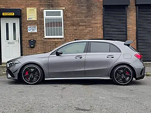 Used 2024 Mercedes-Benz a Class AMG (premium Plus) Grey - Interior and Exterior details 9