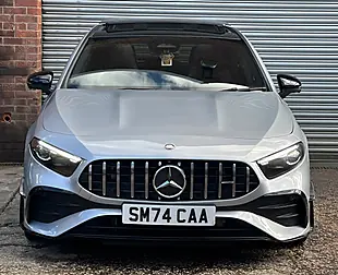 Used 2024 Mercedes-Benz a Class AMG Premium Plus Silver - Interior and Exterior details 13
