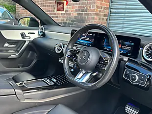 Used 2024 Mercedes-Benz a Class AMG Premium Plus Silver - Interior and Exterior details 5