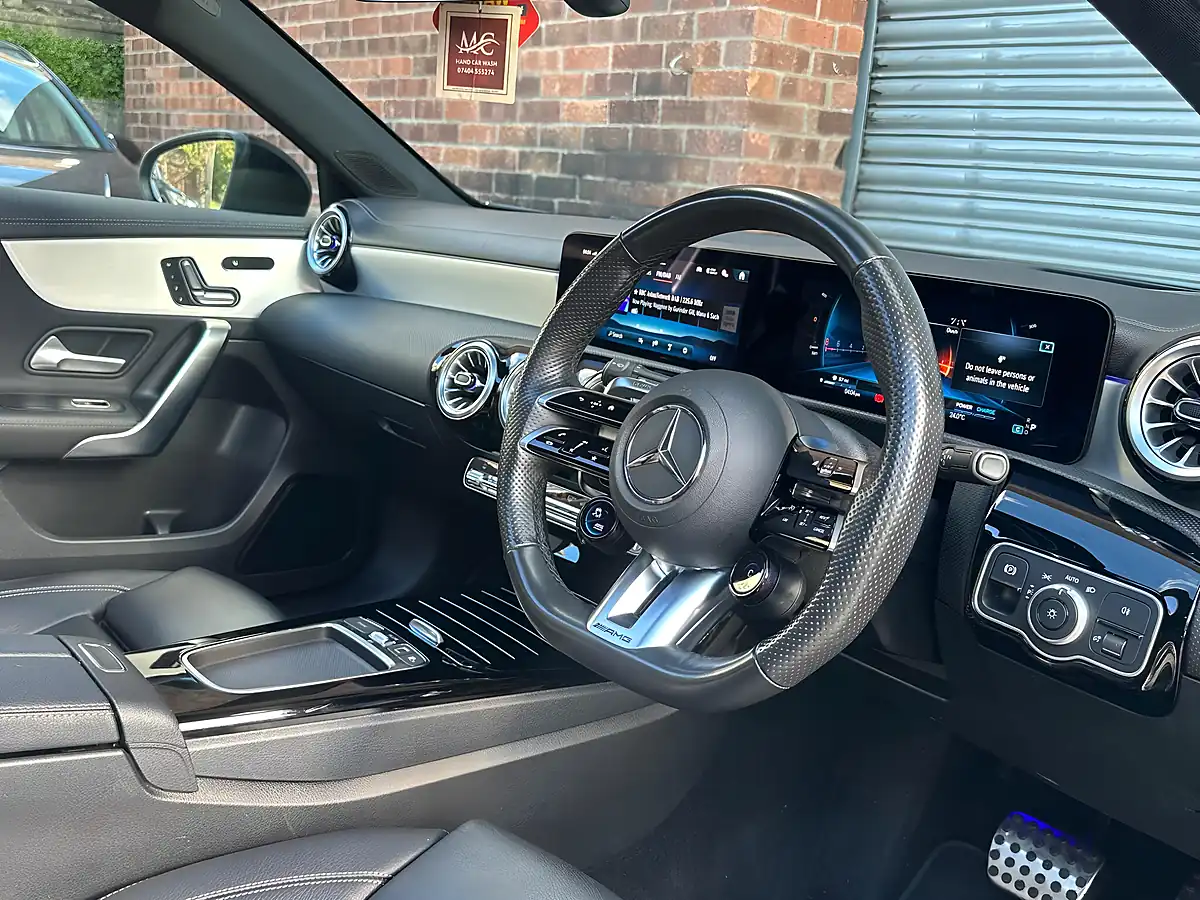 Used 2024 Mercedes-Benz a Class AMG Premium Plus Silver - Interior and Exterior details 5