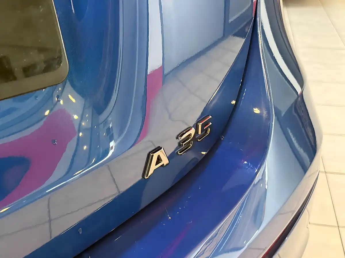 Used 2024 Mercedes-Benz a Class AMG Touring Edition Blue - Interior and Exterior details 10