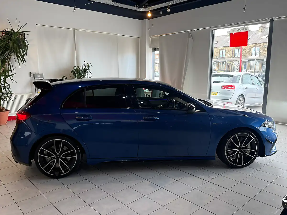 Used 2024 Mercedes-Benz a Class AMG Touring Edition Blue - Interior and Exterior details 11