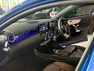 Used 2024 Mercedes-Benz a Class AMG Touring Edition Blue - Interior and Exterior details 14