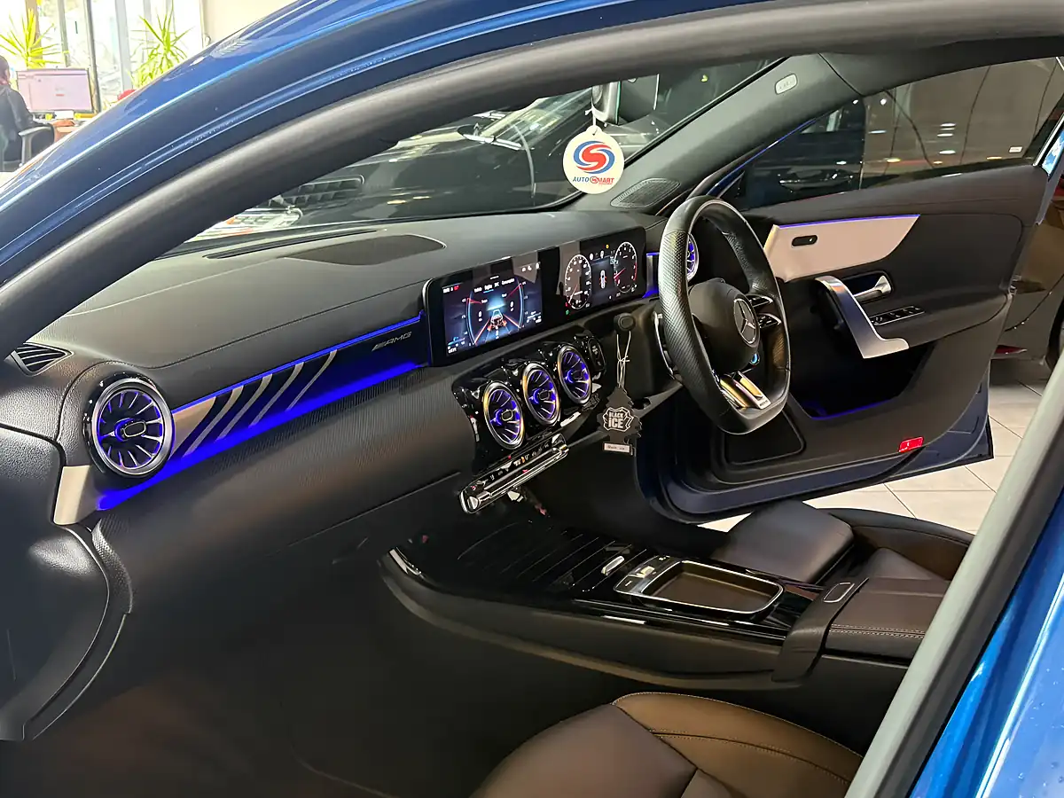 Used 2024 Mercedes-Benz a Class AMG Touring Edition Blue - Interior and Exterior details 14