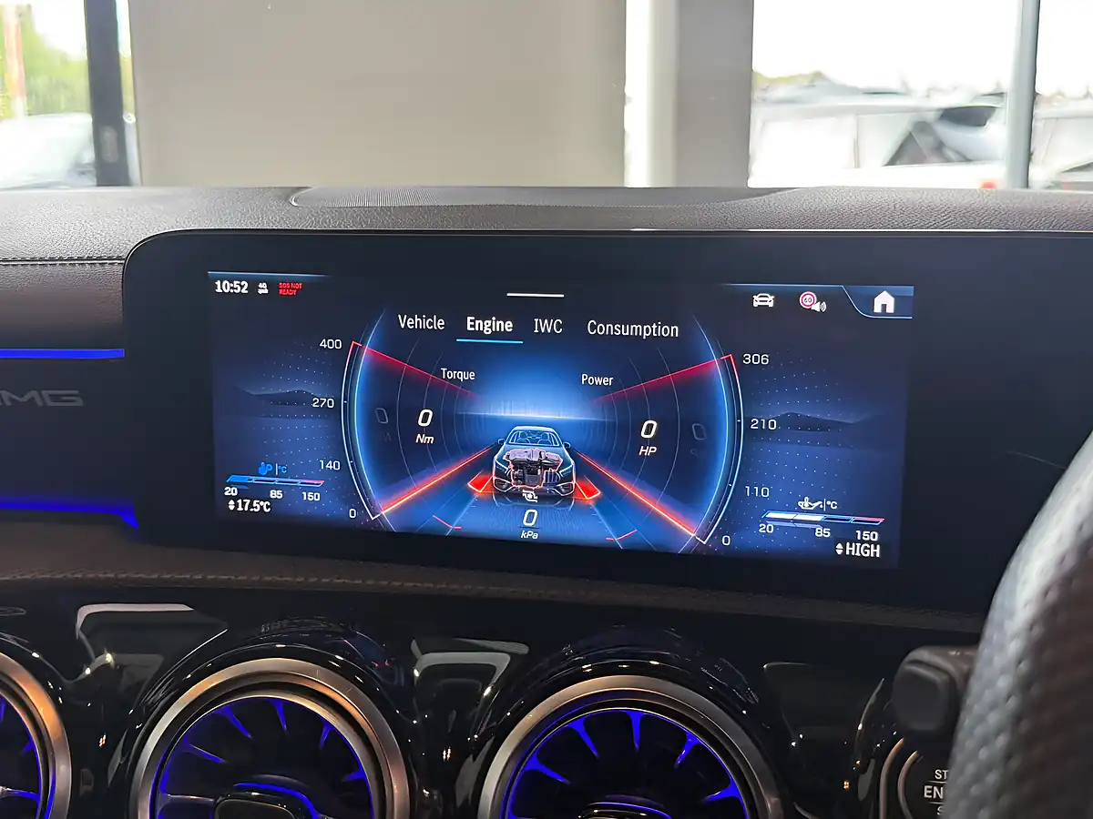 Used 2024 Mercedes-Benz a Class AMG Touring Edition Blue - Interior and Exterior details 17
