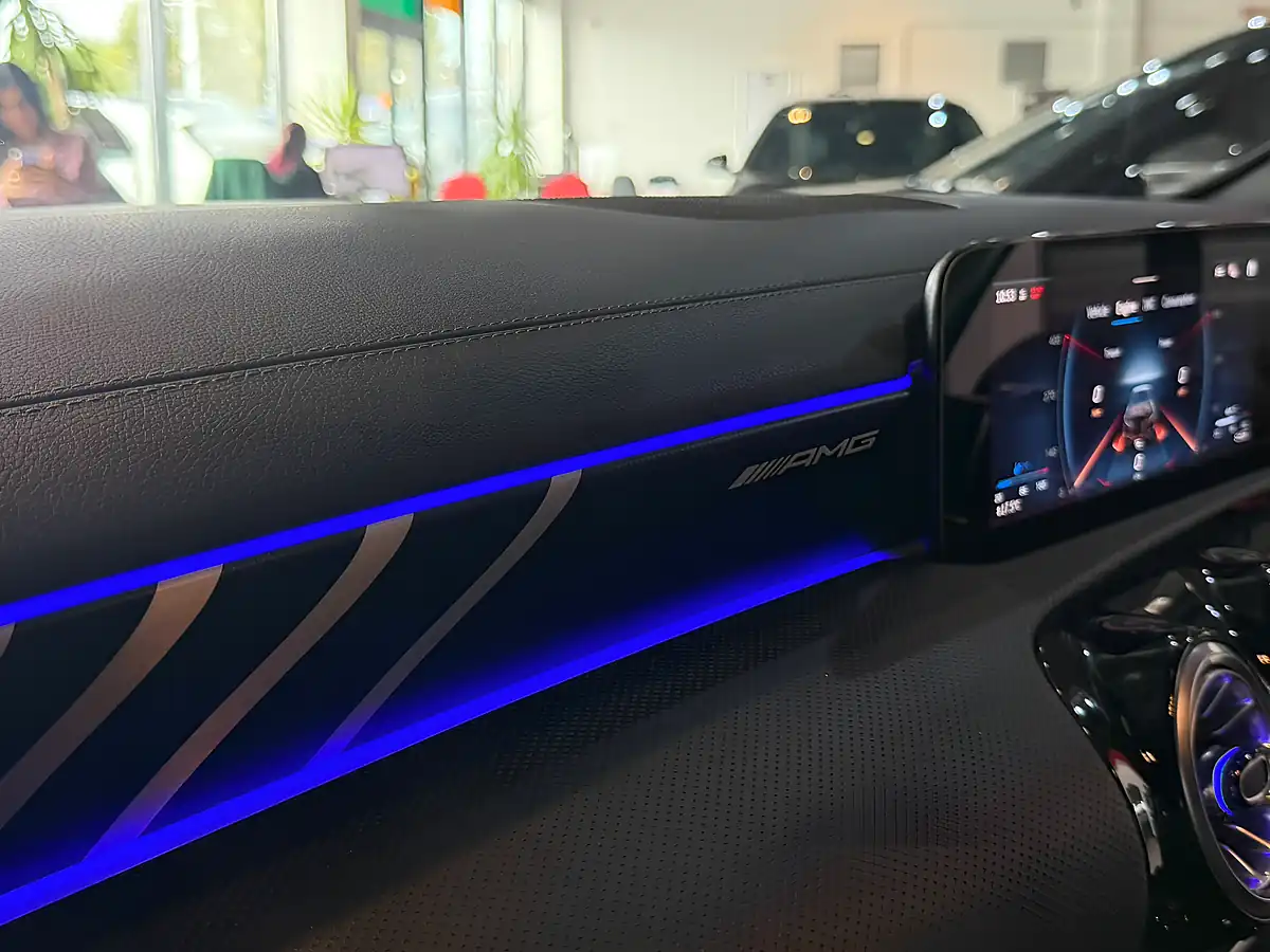 Used 2024 Mercedes-Benz a Class AMG Touring Edition Blue - Interior and Exterior details 19