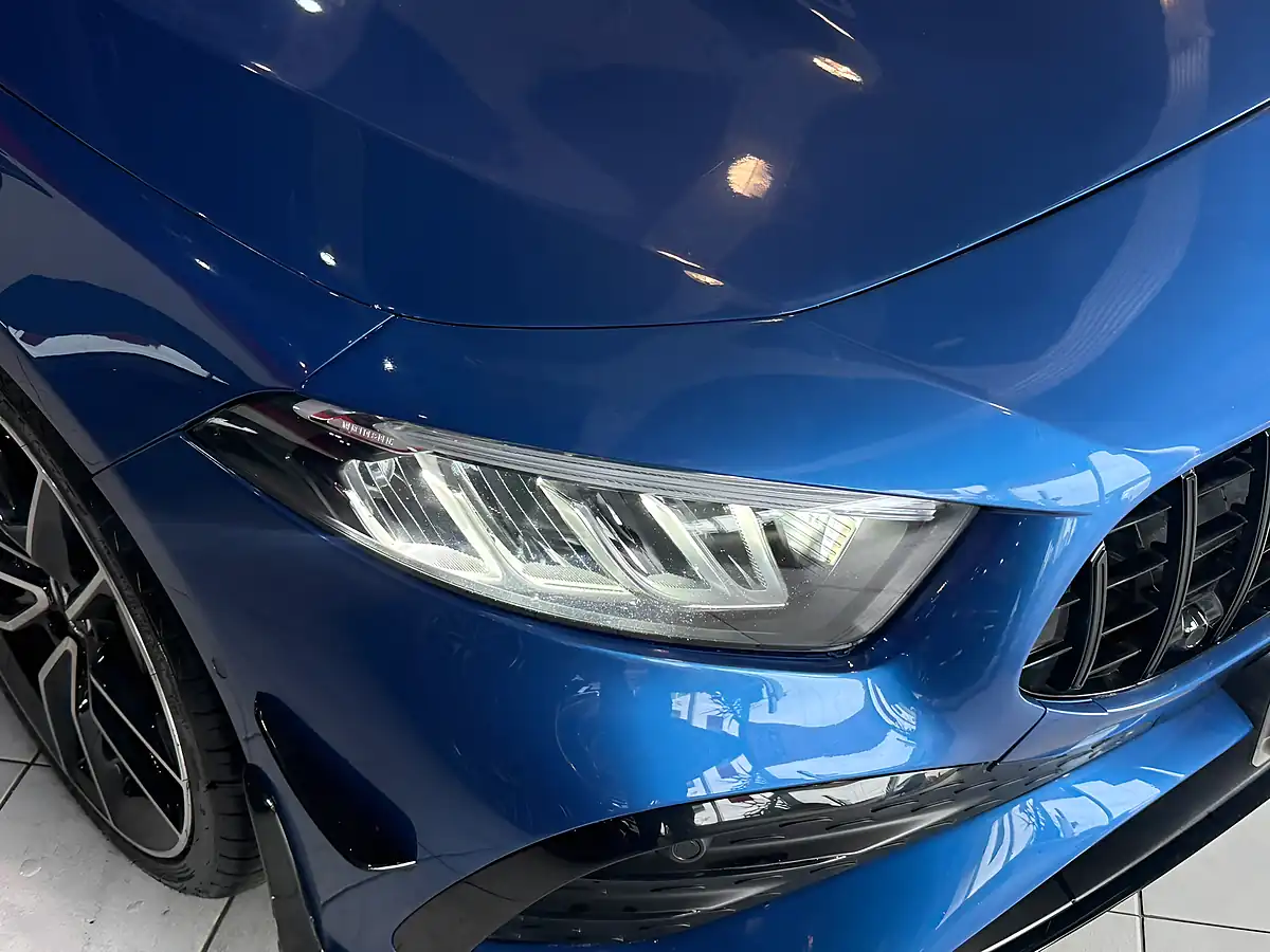 Used 2024 Mercedes-Benz a Class AMG Touring Edition Blue - Interior and Exterior details 3
