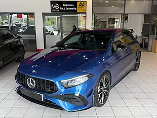 Used 2024 Mercedes-Benz a Class AMG Touring Edition Blue - Interior and Exterior details 5