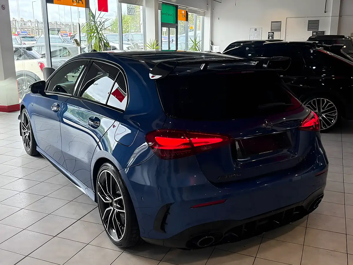 Used 2024 Mercedes-Benz a Class AMG Touring Edition Blue - Interior and Exterior details 7