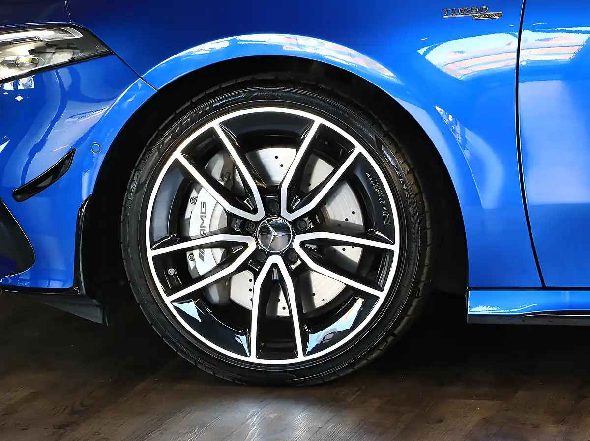 Used 2024 Mercedes-Benz a Class AMG Touring Edition Blue - Interior and Exterior details 10