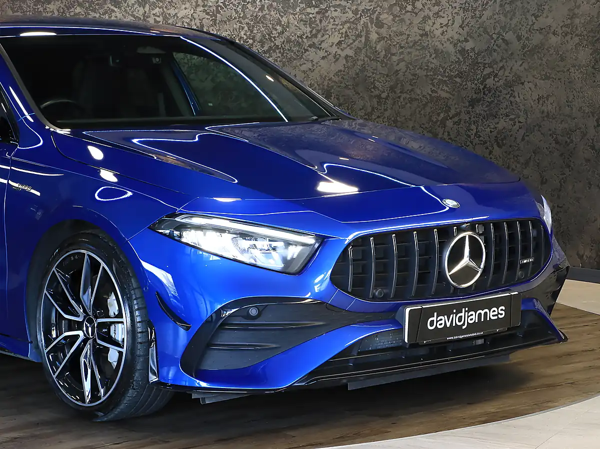 Used 2024 Mercedes-Benz a Class AMG Touring Edition Blue - Interior and Exterior details 19