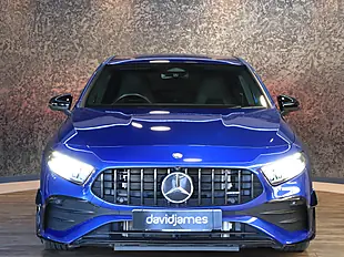Used 2024 Mercedes-Benz a Class AMG Touring Edition Blue - Interior and Exterior details 2