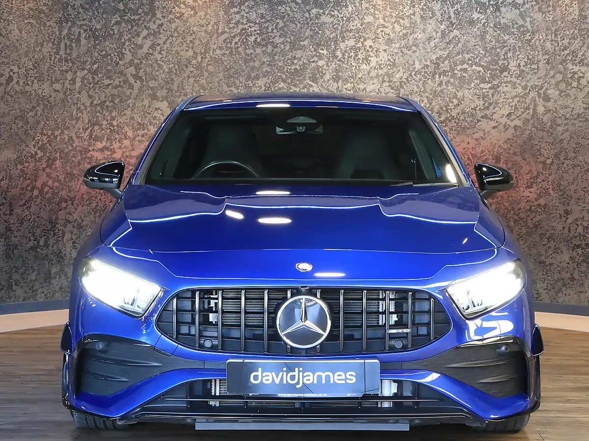 Used 2024 Mercedes-Benz a Class AMG Touring Edition Blue - Interior and Exterior details 2