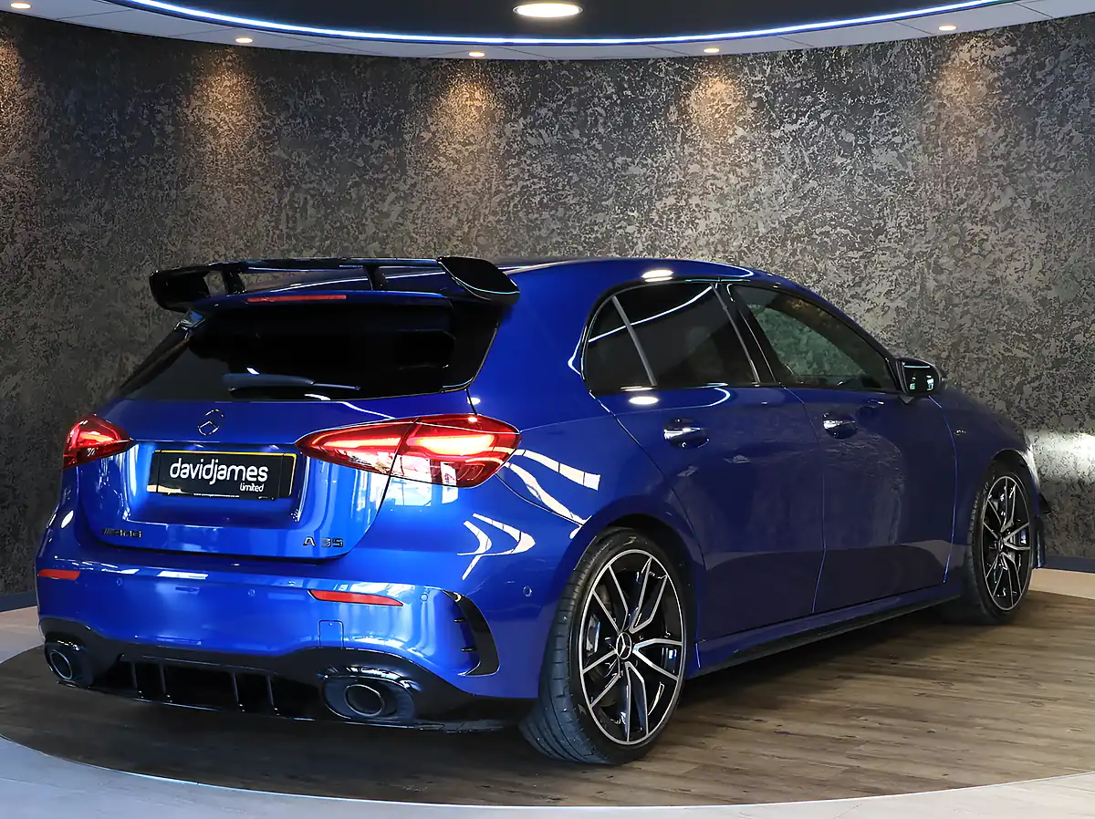 Used 2024 Mercedes-Benz a Class AMG Touring Edition Blue - Interior and Exterior details 7