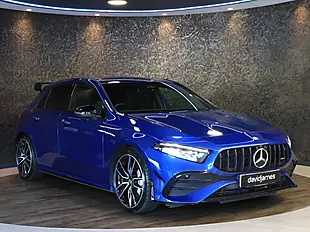 Used 2024 Mercedes-Benz a Class AMG Touring Edition Blue - Interior and Exterior details 9