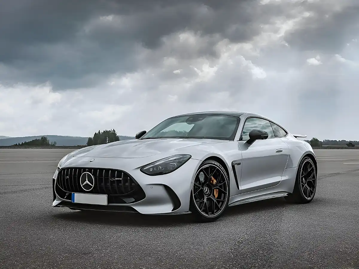 Used 2024 Mercedes-Benz AMG GT Performance High-Tech Silver - Front View