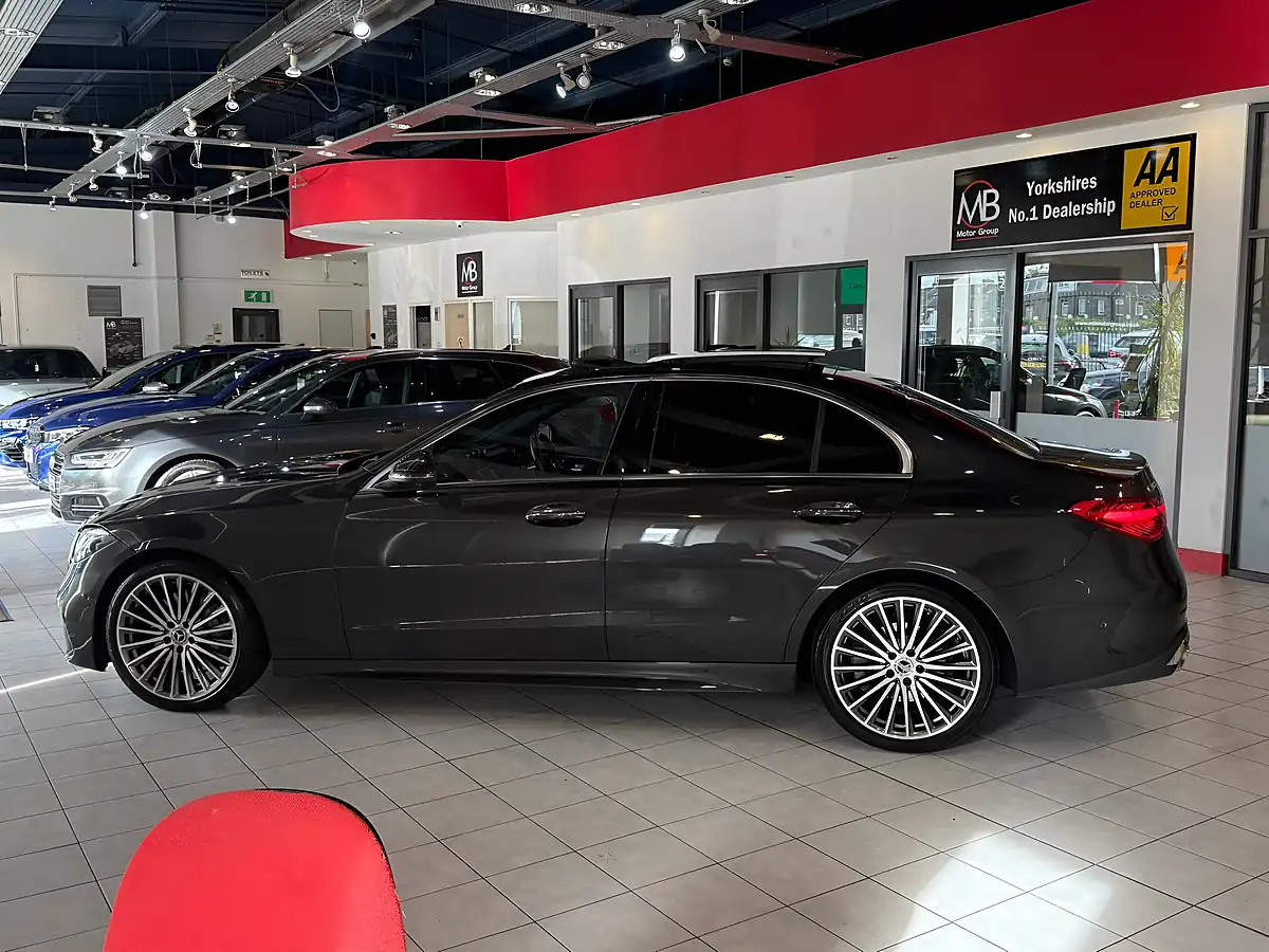 Used 2024 Mercedes-Benz C Class AMG Line Grey - Interior and Exterior details 11