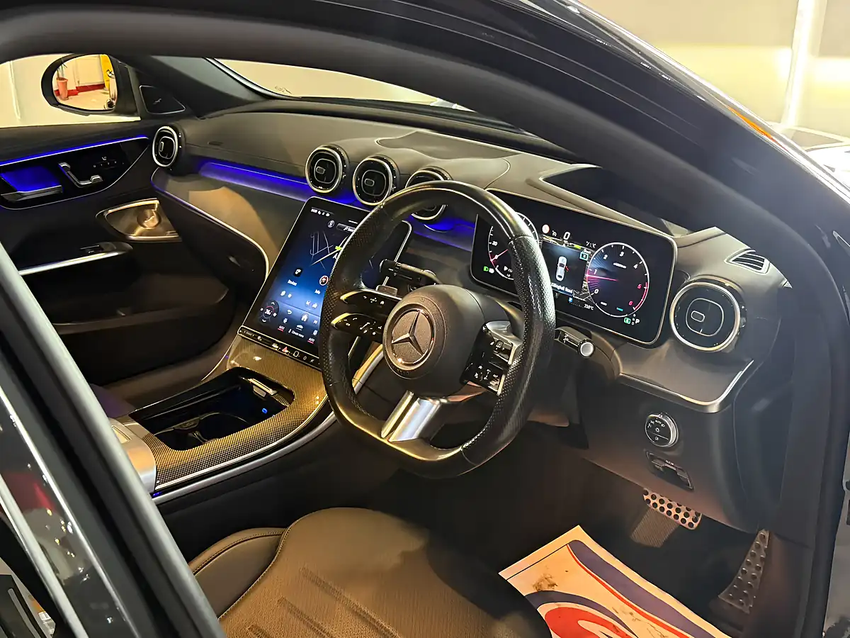 Used 2024 Mercedes-Benz C Class AMG Line Grey - Interior and Exterior details 14