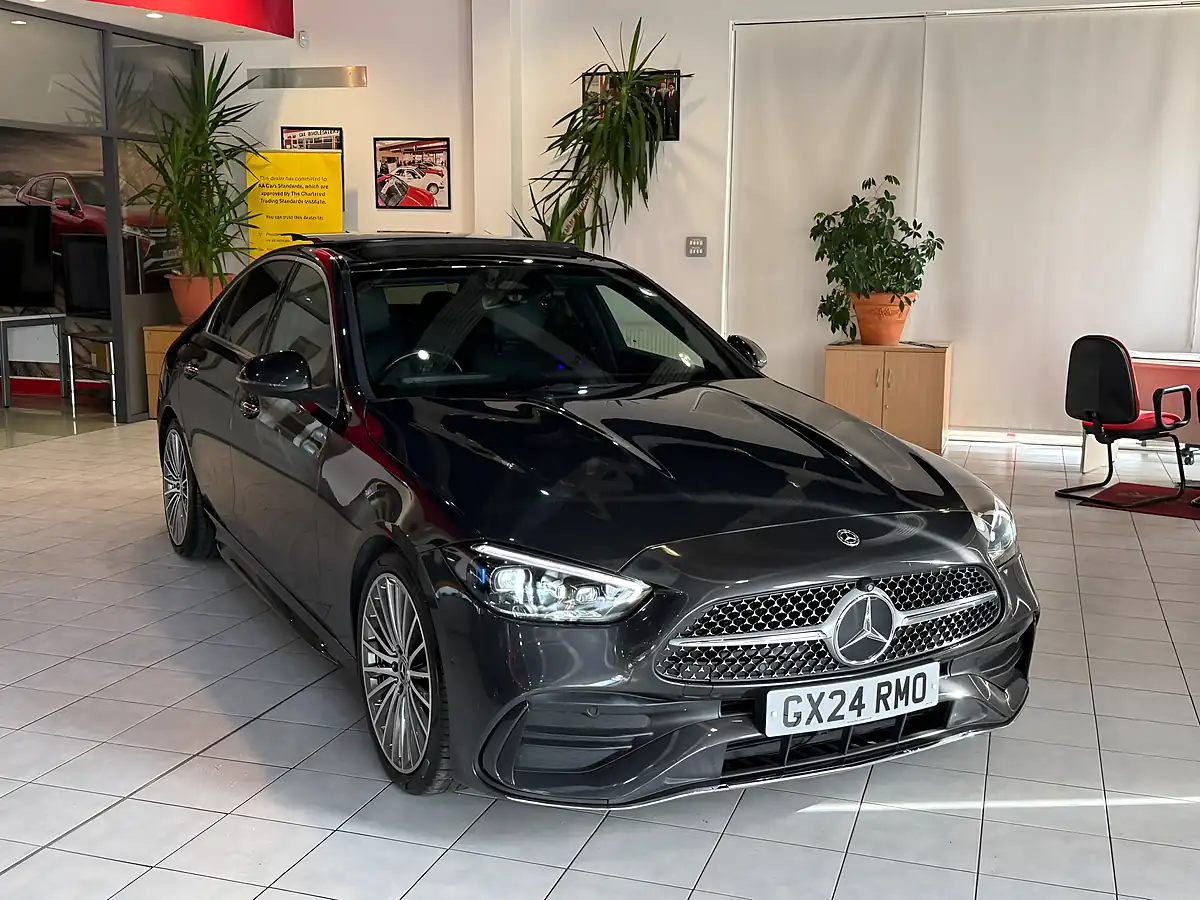 Used 2024 Mercedes-Benz C Class AMG Line Grey - Interior and Exterior details 2