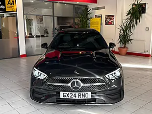 Used 2024 Mercedes-Benz C Class AMG Line Grey - Interior and Exterior details 4