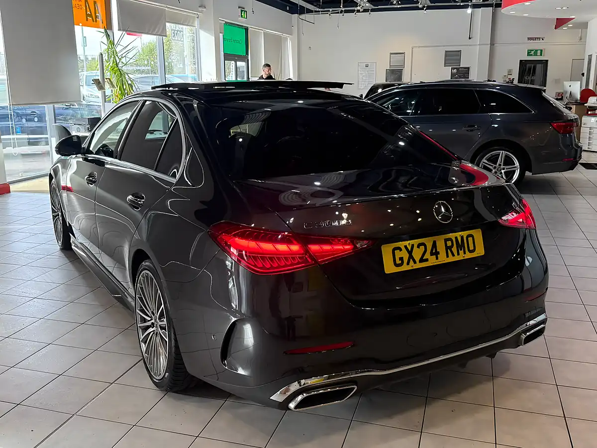 Used 2024 Mercedes-Benz C Class AMG Line Grey - Interior and Exterior details 7