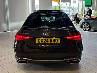 Used 2024 Mercedes-Benz C Class AMG Line Grey - Interior and Exterior details 9