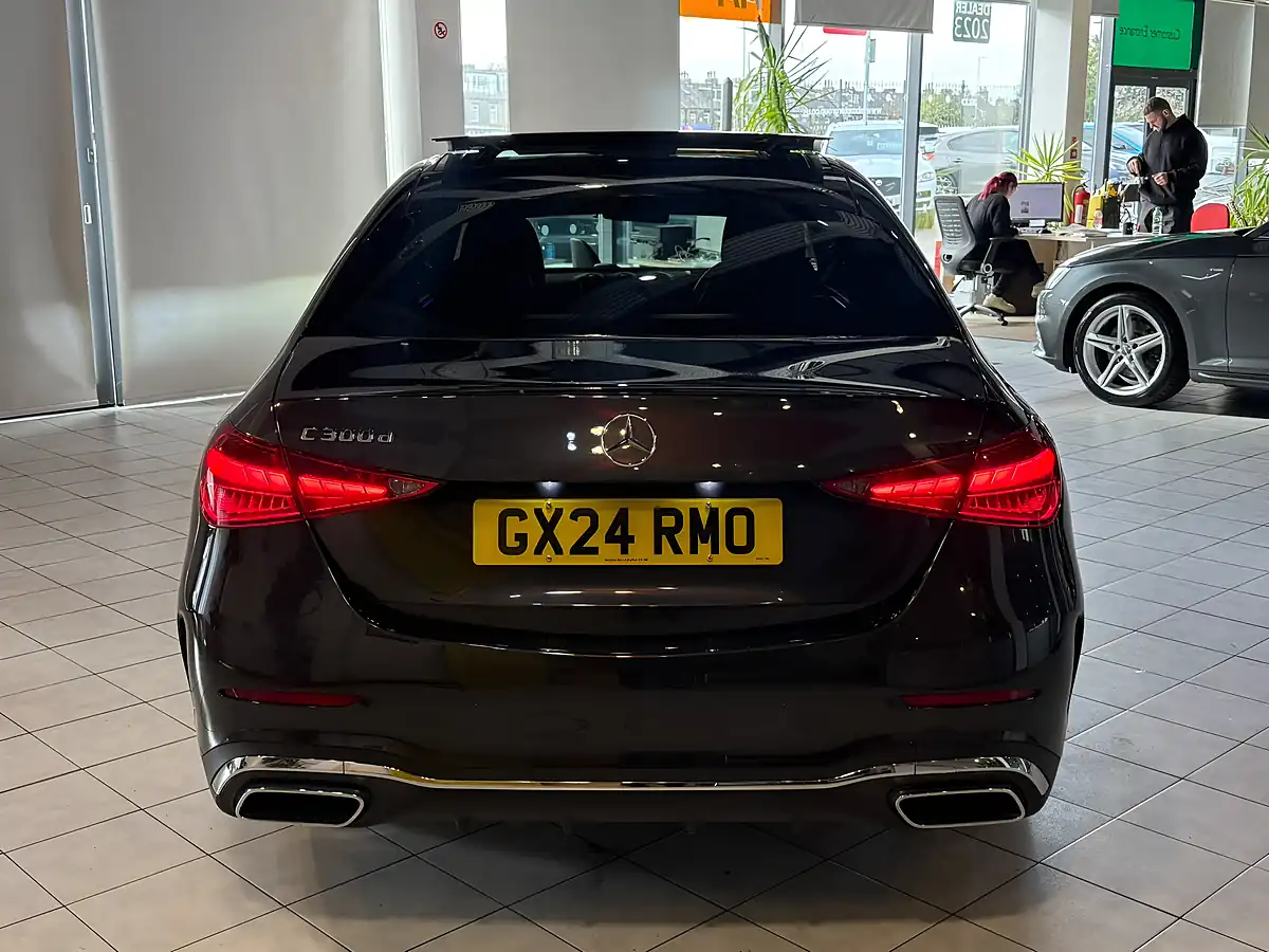 Used 2024 Mercedes-Benz C Class AMG Line Grey - Interior and Exterior details 9
