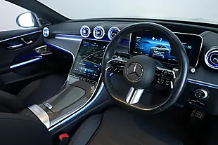 Used 2024 Mercedes-Benz C Class AMG Line Premium Plus Black - Interior and Exterior details 2