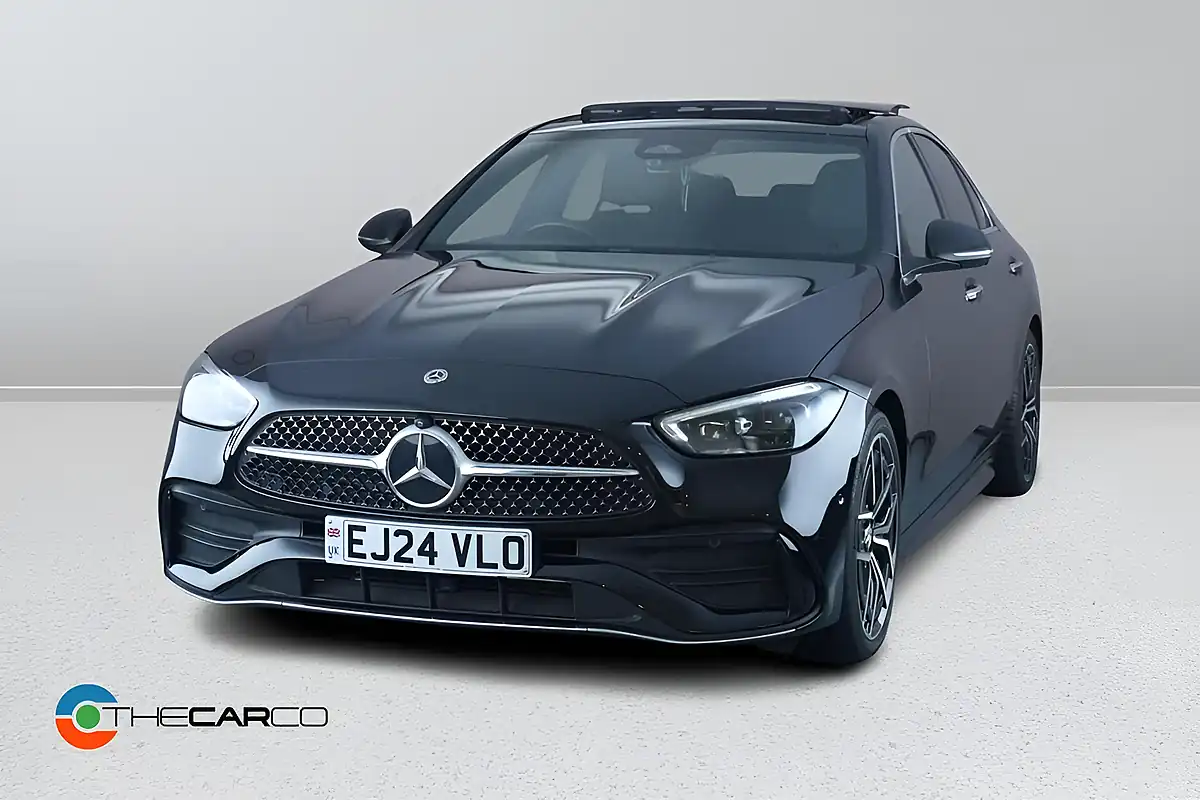Used 2024 Mercedes-Benz C Class AMG Line Premium Plus Black - Interior and Exterior details 4