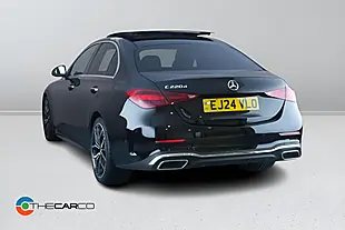Used 2024 Mercedes-Benz C Class AMG Line Premium Plus Black - Interior and Exterior details 9