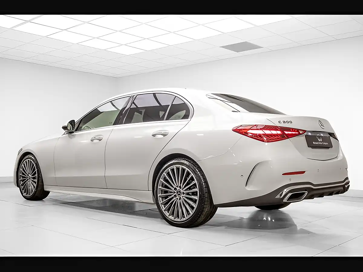 Used 2024 Mercedes-Benz C Class AMG Line (premium) White - Interior and Exterior details 4