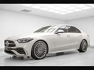 Used 2024 Mercedes-Benz C Class AMG Line (premium) White - Interior and Exterior details 5